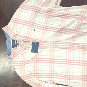XXL men's plaid button up